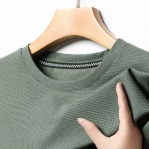 Mens Summer Waffle T-shirt