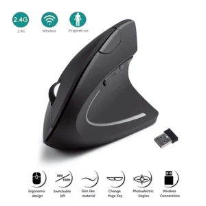 Ergonomic Wireless Vertical Mouse