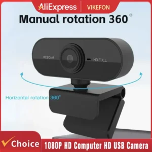 HD USB Webcam with Microphone