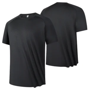Breathable Fast-Drying Mens Gym Tee