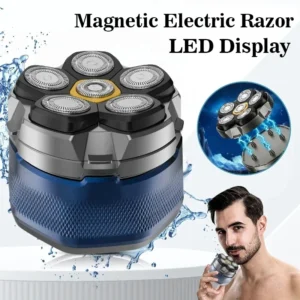 Titanium 6D Electric Head Shaver