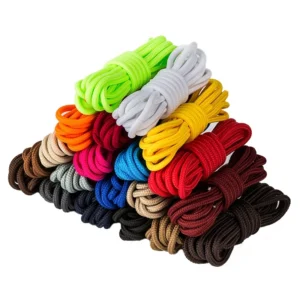 Colorful Round Polyester Shoelaces