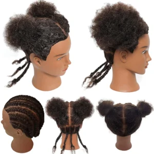 Afro Training Head