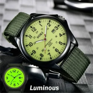 Luminous Luxury Sports Watch