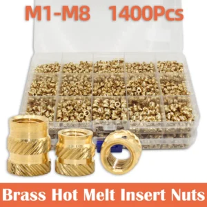 Brass Threaded Insert Nut Kit