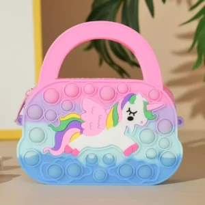 Rainbow Unicorn Fidget Coin Purse
