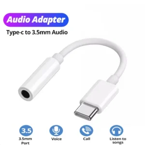USB-C to 3.5mm Audio Adapter