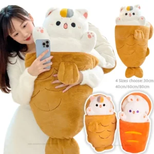 Taiyaki Cat Plush Toy