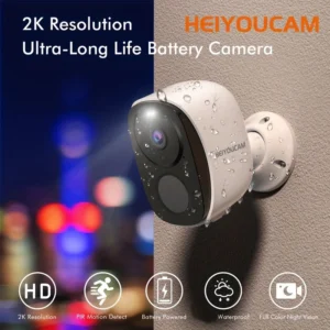 Wireless 2K Outdoor Security Camera
