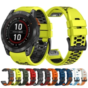QuickFit Silicone Strap for Garmin Fenix/Epix