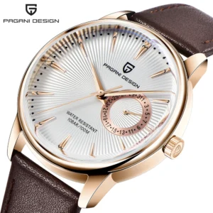 PAGANI DESIGN Mens Luxury Waterproof Quartz Watch
