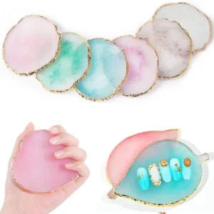 Agate Stone Nail Art Palette