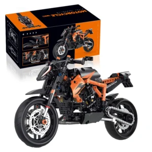 Motorbike Model Building Blocks Set