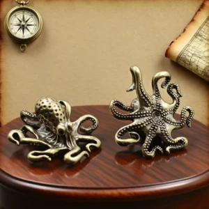 Brass Octopus Figurine