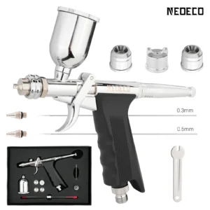 Dual-Action Airbrush Gun