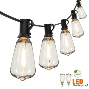 Connectable LED Outdoor String Lights