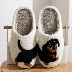 Cute Cartoon Dog Slippers