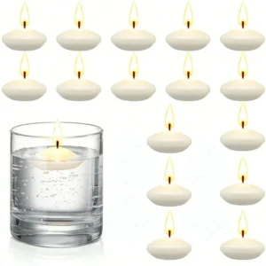 Floating Unscented Candle Discs