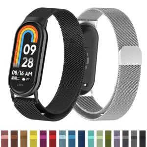 Magnetic Stainless Steel Strap for Mi Band 8/9