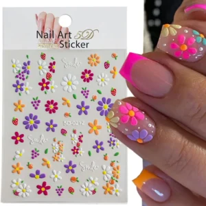 Daisy Nail Art Stickers