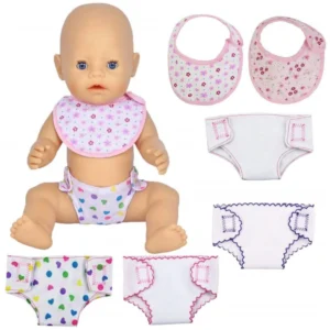 Doll Diapers Set