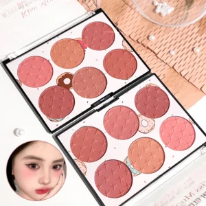 Six-Color Matte Blush Palette
