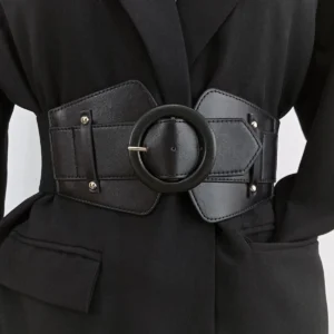 Plus Size Elastic Cummerbund Belt