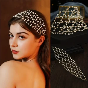 Vintage Pearl Bridal Headband