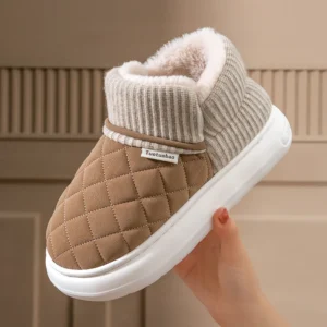 Winter Anti-Slip Cotton Shoes Set