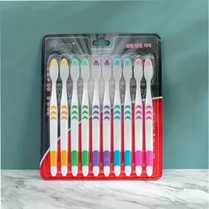 Charcoal Bamboo Toothbrush Set