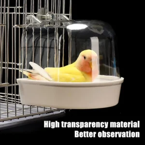 Clear Hanging Bird Bath