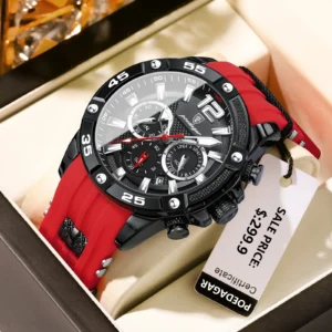 Luxury Waterproof Chronograph Watch