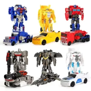 Transforming Anime Car Robot Toy