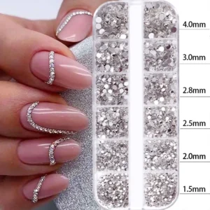 Crystal Nail Rhinestones Set