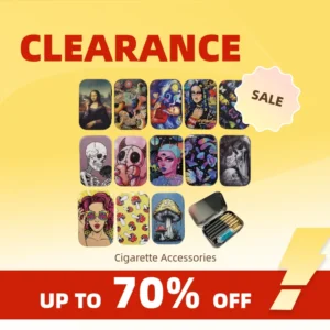 Flip Cap Cigarette Case