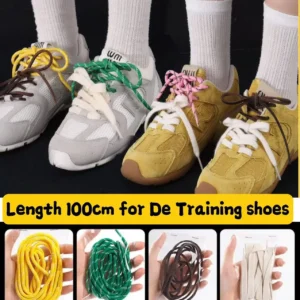 Colorful DIY Leather Shoelaces