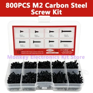 M2 Black Phillips Self-Tapping Screw Kit