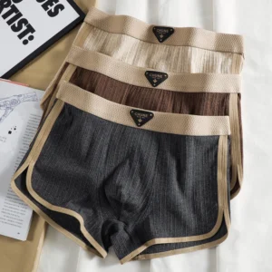 Cotton Striped Mens Boxers