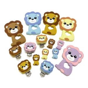 Lion Baby Teether Beads
