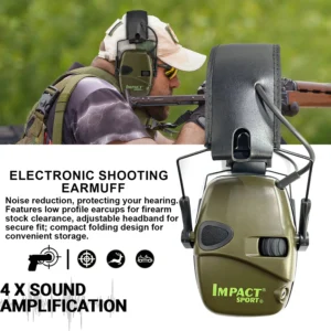Tactical Noise-Canceling Headset