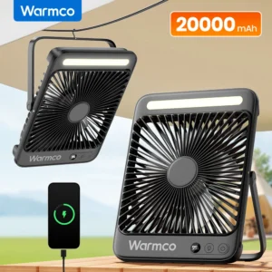 Warmco D4 Rechargeable Desk Fan