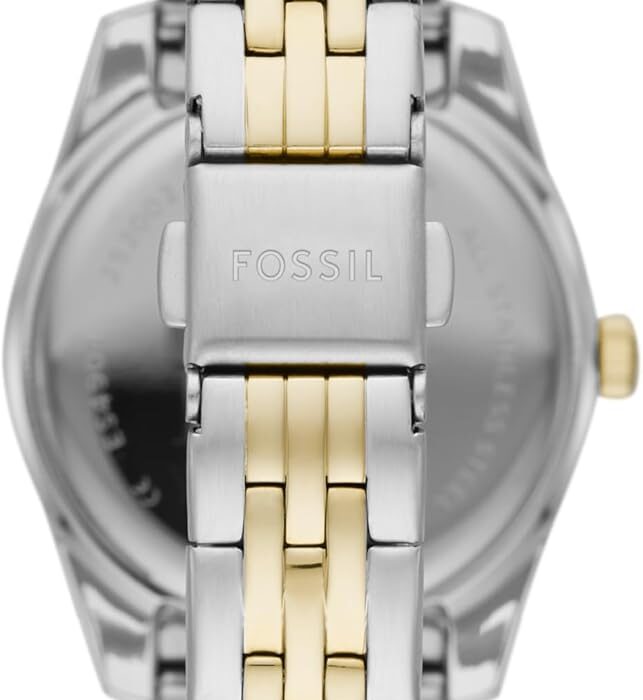Fossil Women's Scarlette Mini Quartz Stainless Steel Three-Hand Watch 32MM Gold/Silver/Gold