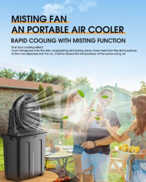 Ausic Portable Misting Fan